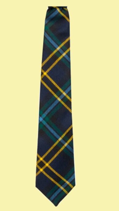 Image 2 of Weir Modern Clan Tartan Lightweight Wool Straight Mens Neck Tie
