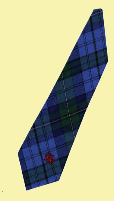 Image 2 of Ellis Bellis Welsh Tartan Worsted Wool Straight Mens Neck Tie