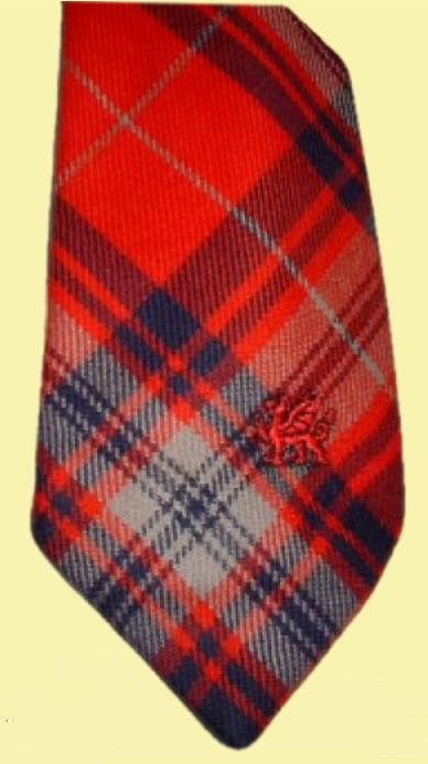 Image 0 of Harris Parry Welsh Tartan Worsted Wool Straight Mens Neck Tie