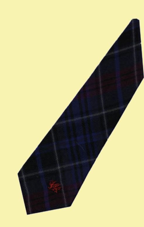 Image 2 of Hopkins Welsh Tartan Worsted Wool Straight Mens Neck Tie