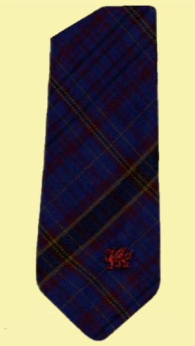 Image 0 of James Welsh Tartan Worsted Wool Straight Mens Neck Tie