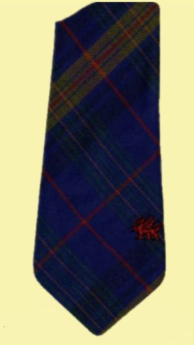 Image 0 of Jenkins Welsh Tartan Worsted Wool Straight Mens Neck Tie