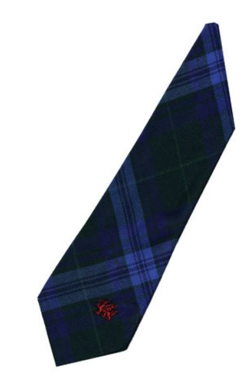 Image 3 of Jones John Welsh Tartan Worsted Wool Straight Mens Neck Tie