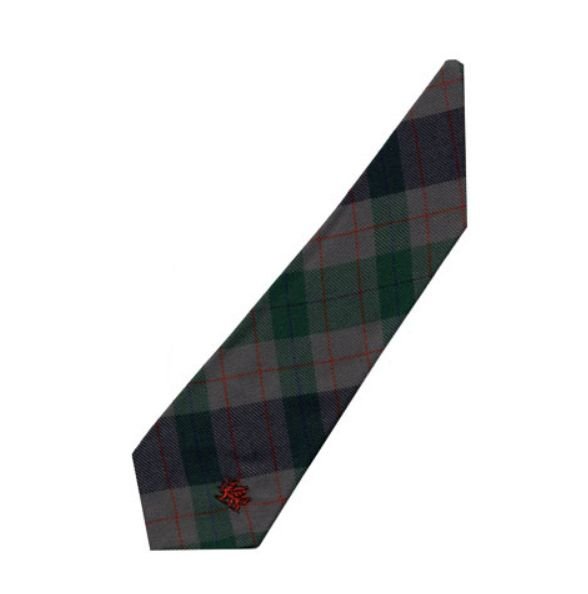 Image 3 of Lloyd Welsh Tartan Worsted Wool Straight Mens Neck Tie