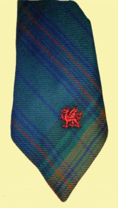 Image 0 of Madoc Welsh Tartan Worsted Wool Straight Mens Neck Tie