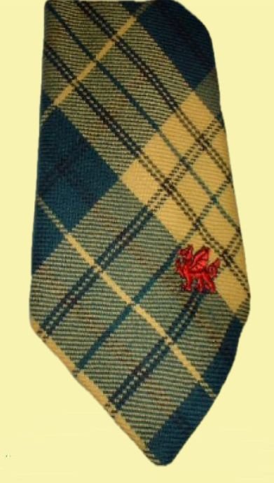 Image 0 of Meredith Welsh Tartan Worsted Wool Straight Mens Neck Tie
