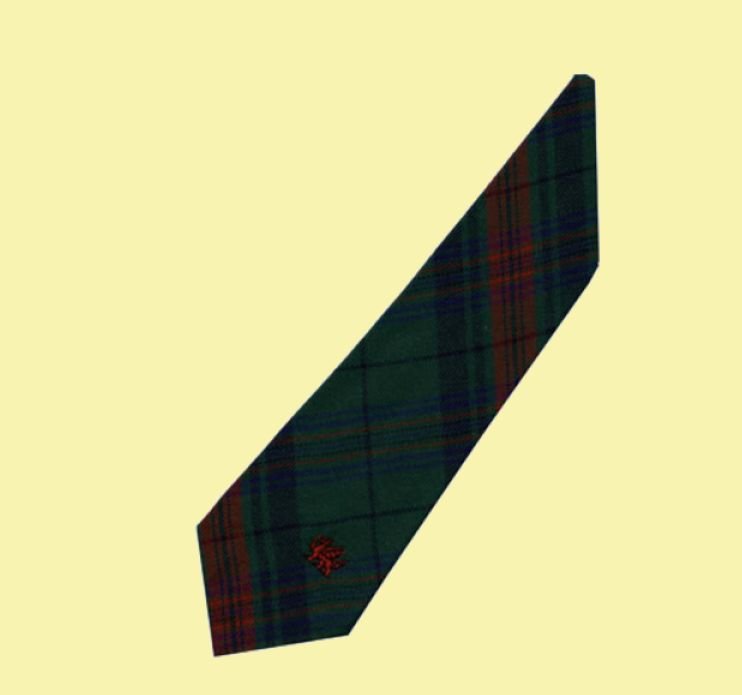 Image 2 of Owen Bowen Welsh Tartan Worsted Wool Straight Mens Neck Tie