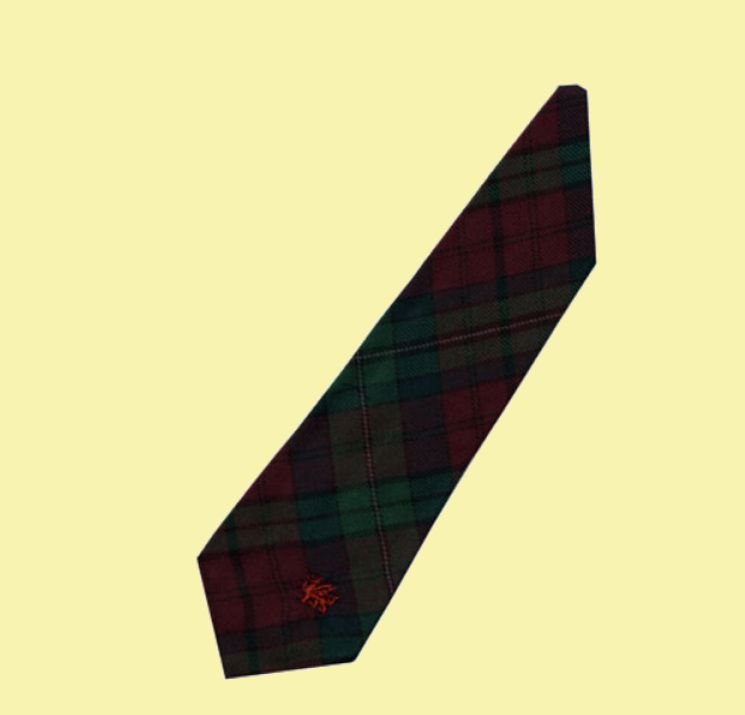 Image 2 of Pope Welsh Tartan Worsted Wool Straight Mens Neck Tie