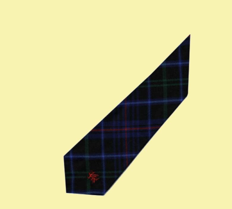 Image 2 of Pride Of Wales Welsh Tartan Worsted Wool Straight Mens Neck Tie