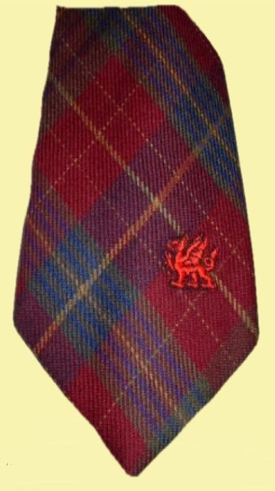Image 0 of Rice Price Welsh Tartan Worsted Wool Straight Mens Neck Tie