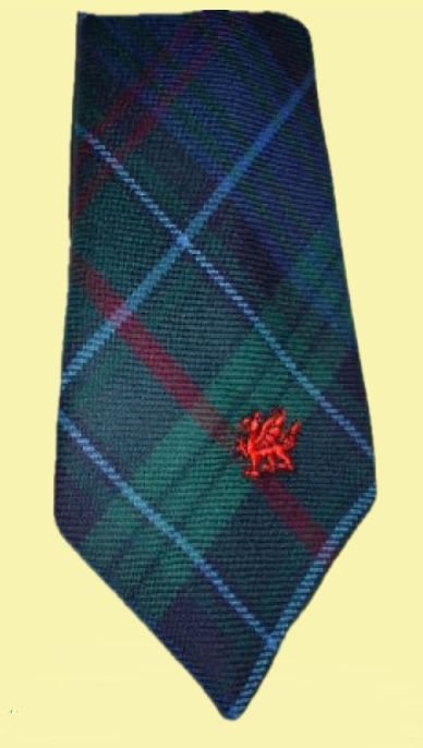 Image 0 of Richards Pritchard Welsh Tartan Worsted Wool Straight Mens Neck Tie