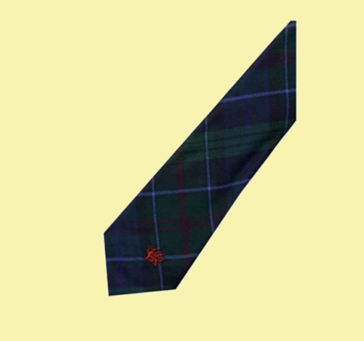 Image 2 of Richards Pritchard Welsh Tartan Worsted Wool Straight Mens Neck Tie