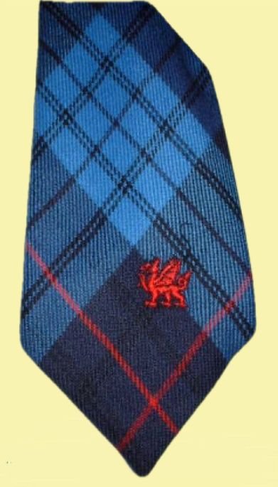 Image 0 of Roberts Probert Welsh Tartan Worsted Wool Straight Mens Neck Tie