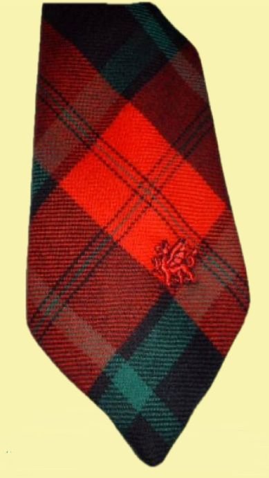 Image 0 of Rosser Welsh Tartan Worsted Wool Straight Mens Neck Tie