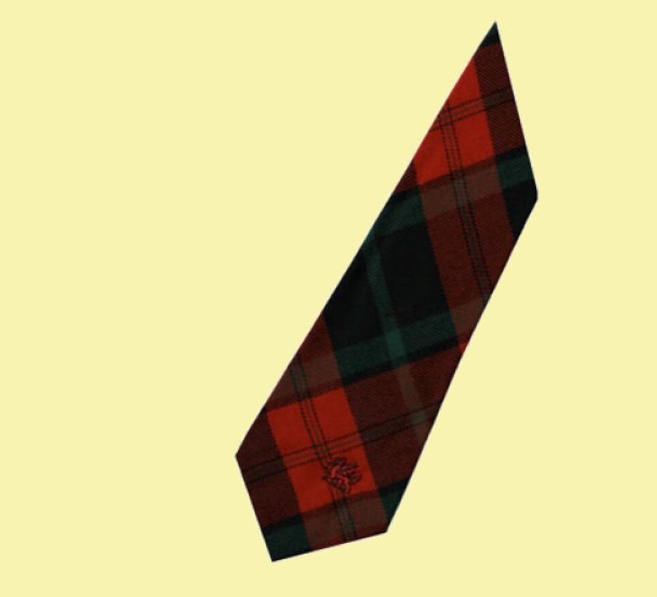 Image 2 of Rosser Welsh Tartan Worsted Wool Straight Mens Neck Tie