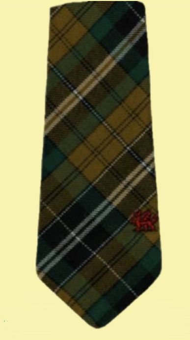 Image 0 of Vaughan Welsh Tartan Worsted Wool Straight Mens Neck Tie