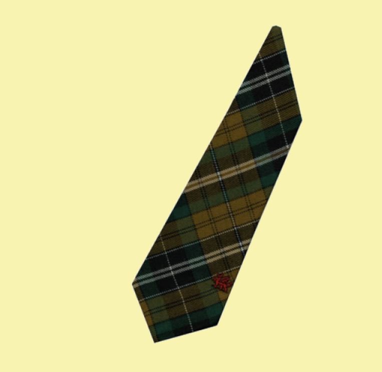 Image 2 of Vaughan Welsh Tartan Worsted Wool Straight Mens Neck Tie