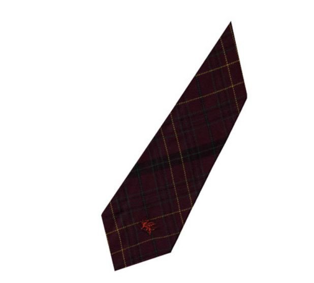 Image 3 of Williams Welsh Tartan Worsted Wool Straight Mens Neck Tie