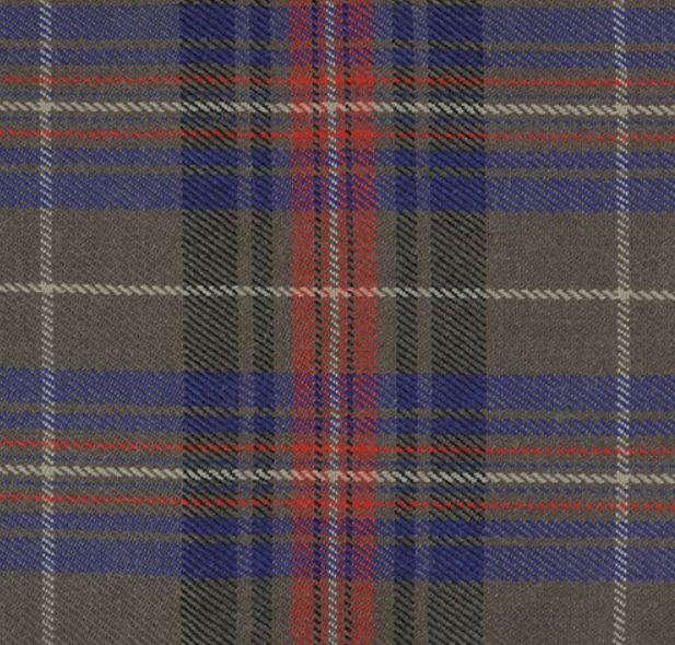 Image 1 of Griffiths Welsh Tartan Worsted Wool Unisex Fringed Scarf