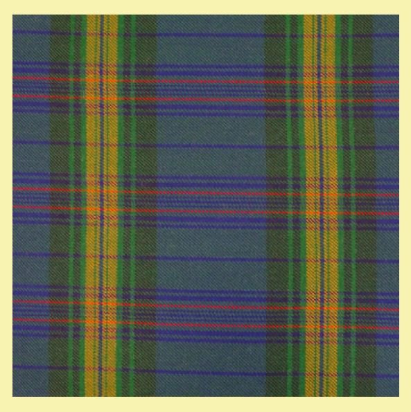 Image 0 of Madoc Welsh Tartan Worsted Wool Unisex Fringed Scarf