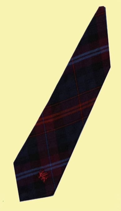 Image 2 of Evans Bevan Welsh Tartan Worsted Wool Straight Mens Neck Tie