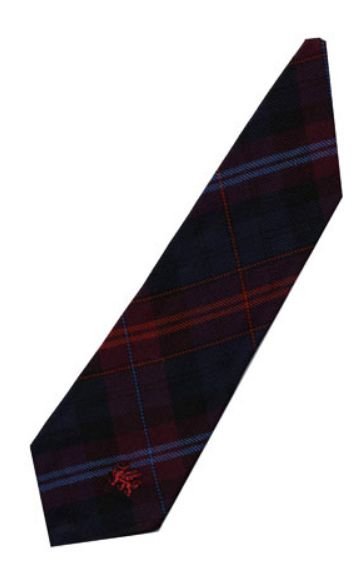 Image 3 of Evans Bevan Welsh Tartan Worsted Wool Straight Mens Neck Tie