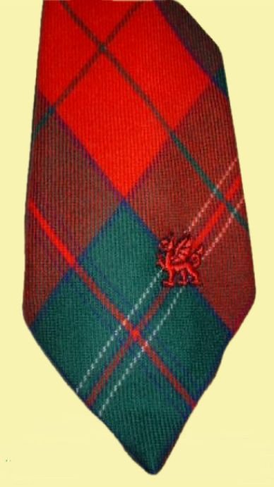 Image 0 of Thomas Welsh Tartan Worsted Wool Straight Mens Neck Tie