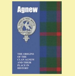 Agnew Clan Badge History Scottish Family Name Origins Mini Book 