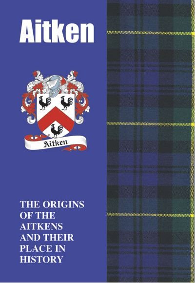 Image 1 of Aitken Coat Of Arms History Scottish Family Name Origins Mini Book 
