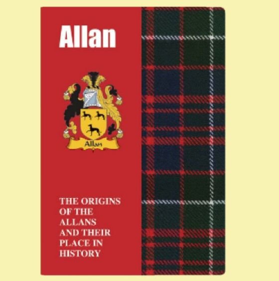 Image 0 of Allan Coat Of Arms History Scottish Family Name Origins Mini Book