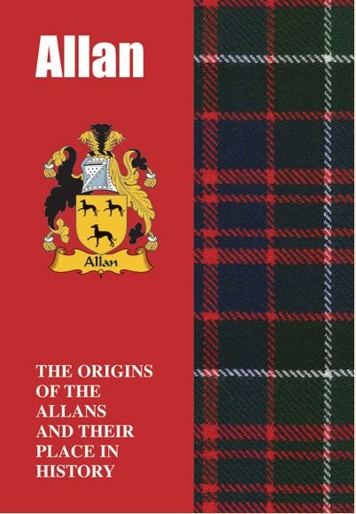 Image 1 of Allan Coat Of Arms History Scottish Family Name Origins Mini Book