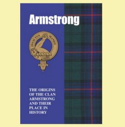 Armstrong Clan Badge History Scottish Family Name Origins Mini Book 