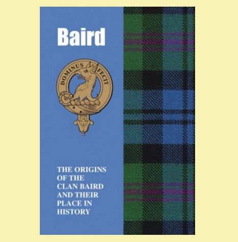 Image 0 of Baird Clan Badge History Scottish Family Name Origins Mini Book 