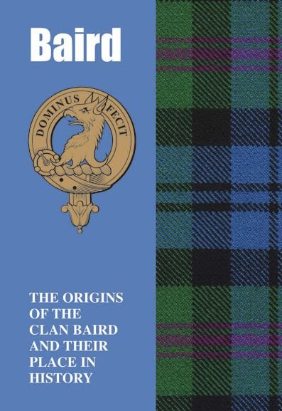 Image 1 of Baird Clan Badge History Scottish Family Name Origins Mini Book 