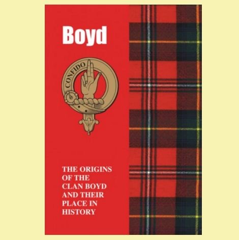 Image 0 of Boyd Clan Badge History Scottish Family Name Origins Mini Book 