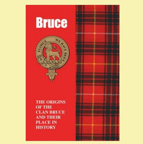 Image 0 of Bruce Clan Badge History Scottish Family Name Origins Mini Book 