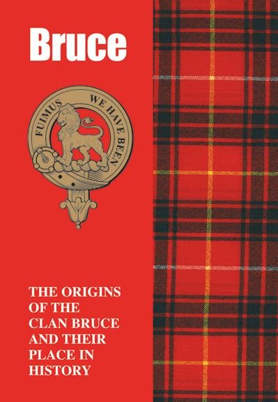 Image 1 of Bruce Clan Badge History Scottish Family Name Origins Mini Book 