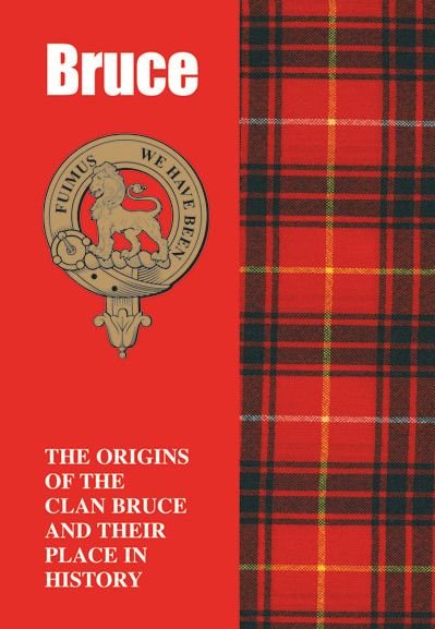 Image 1 of Bruce Clan Badge History Scottish Family Name Origins Mini Book 
