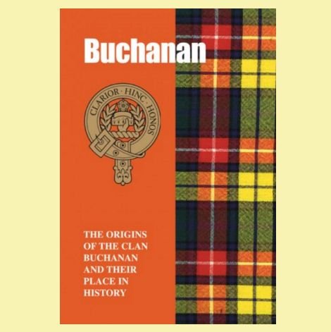 Image 0 of Buchanan Clan Badge History Scottish Family Name Origins Mini Book 