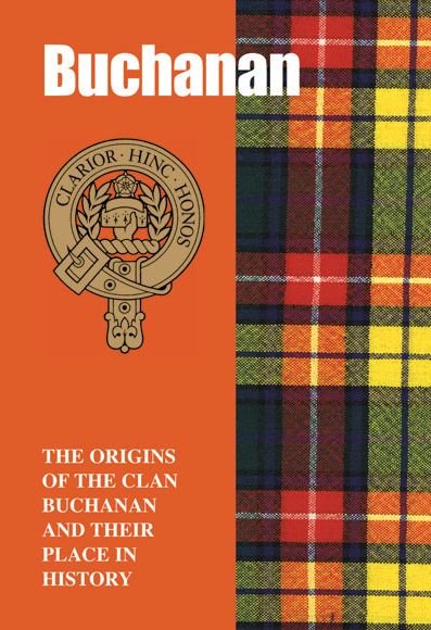 Image 1 of Buchanan Clan Badge History Scottish Family Name Origins Mini Book 