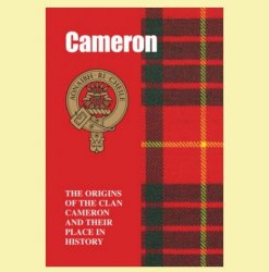 Cameron Clan Badge History Scottish Family Name Origins Mini Book 