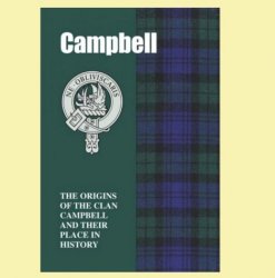 Campbell Clan Badge History Scottish Family Name Origins Mini Book 