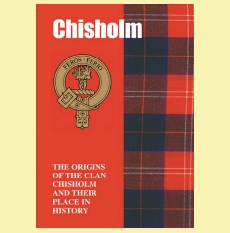Image 0 of Chisholm Clan Badge History Scottish Family Name Origins Mini Book 