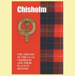 Chisholm Clan Badge History Scottish Family Name Origins Mini Book 