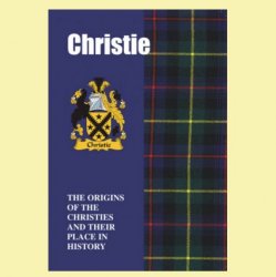 Christie Coat Of Arms History Scottish Family Name Origins Mini Book 
