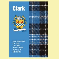 Clark Coat Of Arms History Scottish Family Name Origins Mini Book 