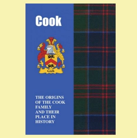 Image 0 of Cook Coat Of Arms History Scottish Family Name Origins Mini Book 