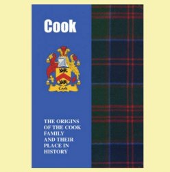 Cook Coat Of Arms History Scottish Family Name Origins Mini Book 