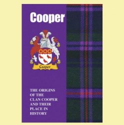 Cooper Coat Of Arms History Scottish Family Name Origins Mini Book 