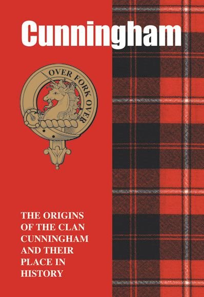 Image 1 of Cunningham Clan Badge History Scottish Family Name Origins Mini Book 